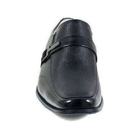 Stacy Adams Beau Shoes Mens Size 12 Black Slip On Monk Strap Dress New Box Amazon.com | Stacy Adams Men main image 4