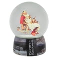 thumbnail image 4 of Northlight 6.5" Norman Rockwell 'Santa and His Helpers' Christmas Snow Globe, 4 of 6