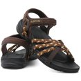 thumbnail image 4 of Sandalias de senderismo UBFEN para mujer, deportivas, color marrón, talla 9, 4 of 7