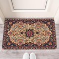 thumbnail image 2 of Boho Brown Carpet Welcome Door Mat Decorative Doormat Farmhouse Low-Profile Floor Rug Switch Mat for Home Indoor Outdoor Decorations 17 X 30 Inch, 2 of 6