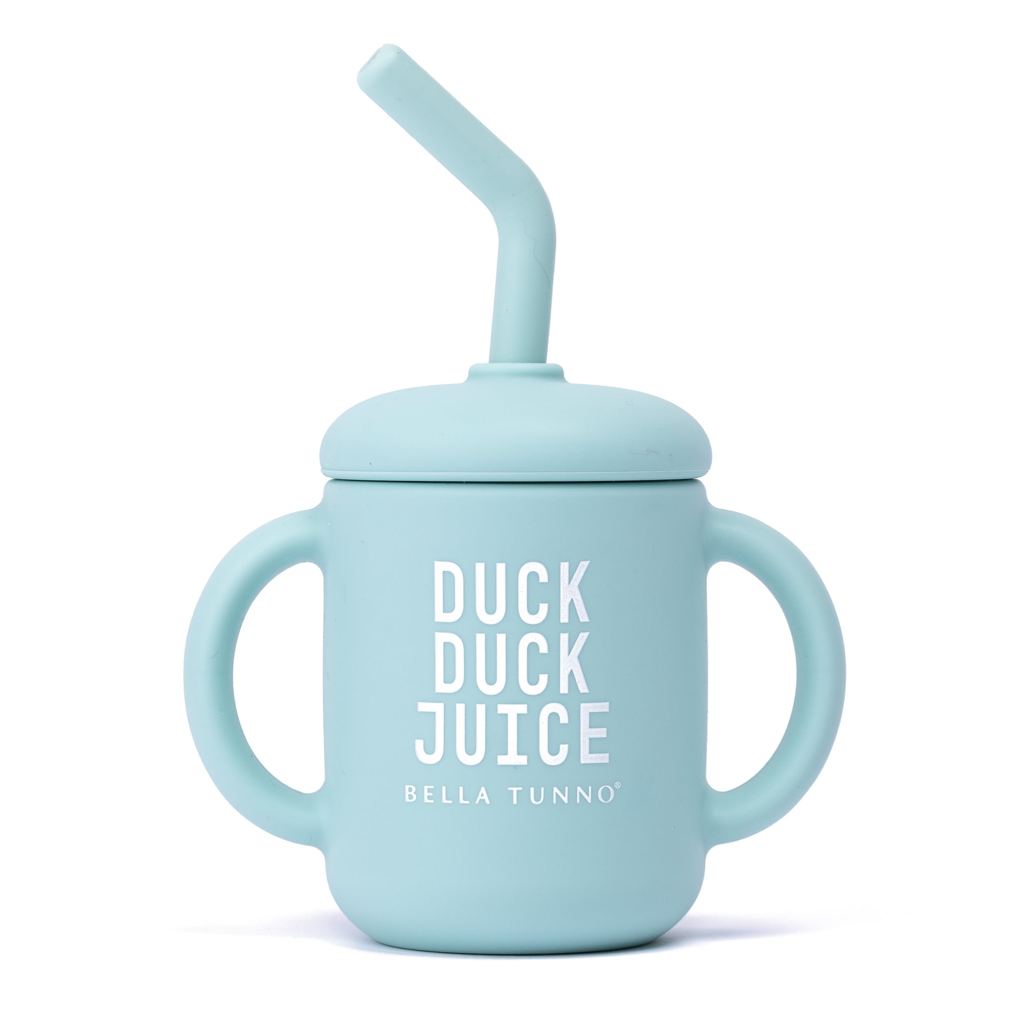 Duck Duck Juice Silicone Starter Straw Cup, 4 oz