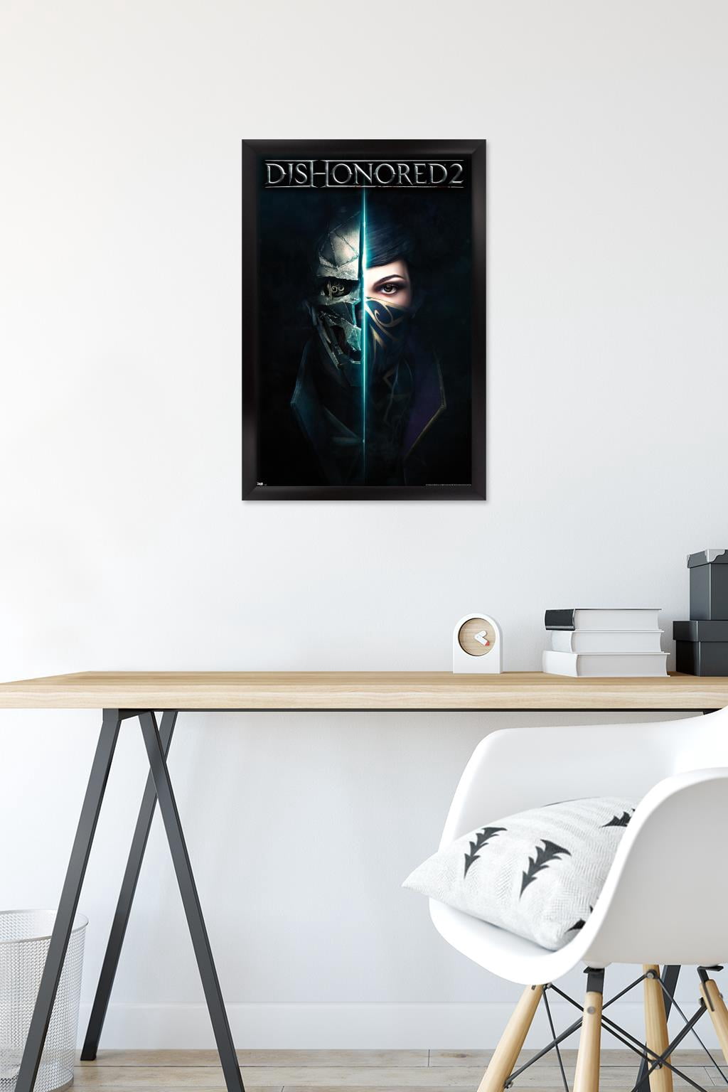 Dishonored 2 - Shadows Wall Poster, 14.725" x 22.375" Framed
