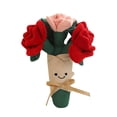 thumbnail image 2 of KEVCHE Jellycat Peluche de Rosa Juguetes, 24cm Cute Rose Plush Rosa Peluches Cumpleaños Regalos para Niños Stuffed Animals Dolls, Naranja Peluches para Nino, 2 of 6