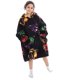 thumbnail image 1 of Sudadera con capucha de gran tamaño para niños, franela suave y cálida, sudadera de manga larga con estampado de dibujos animados, ropa de dormir, 1 of 6