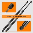 thumbnail image 7 of BDFHYK 2 Pcs Rear Hatch Liftgate Lift Supports Trunk Struts Gas Struts Spring Shocks Compatible with Chevrolet 2007-2014 Suburban 1500, 2007-2013 Suburban 2500, 2007-2014 GMC Yukon Gas Springs 6156, 7 of 7