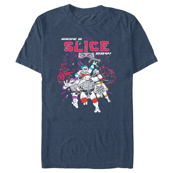 Men's Teenage Mutant Ninja Turtles Have a Slice Day Graphic T-Shirt