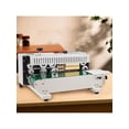 thumbnail image 1 of Continuous Bag Band Sealing Machine, 0.24-0.47 In/6-12 Mm Seal Width, Horizontal Band Sealer Machine With Digital Temperature Control, Bag Sealer For 0.02-0.8 Mm Plastic Bags, Inflation Function, 1 of 10