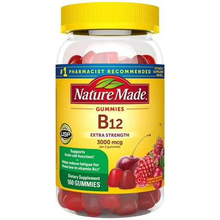 Nature Made B12 Extra Strength Gummies, 220 Count