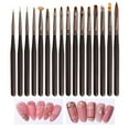 thumbnail image 4 of Nail Pen Smooth to Touch Fine Workmanship PBT Nail Art Liner Tool for Novice, 4 of 8
