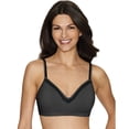 thumbnail image 2 of Hanes Womens Comfort Evolution Lace Wirefree, M, Tick Tock Chevron Print, 2 of 2