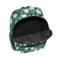 thumbnail image 6 of FORMRS School Backpack with Front Zippered Pocket 12" Student Travel Daypack, Small White Flowers, 6 of 6