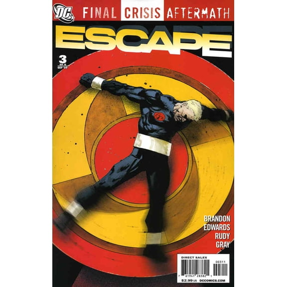 Final Crisis Aftermath: Escape #3 VF ; DC Comic Book