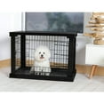 thumbnail image 2 of Merry Products Decorative Pet Cage w/ Protection Box End Table, Black, 2 of 4
