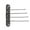 🥝 Gray_Hot#401, variant on Suction Cup Towel Rack, Foldable 4-Pole Bathroom Towel Bar, No-Drill Wall Mounted Hanging Shelf for Bathrooms and Travel