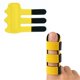 thumbnail image 1 of Férula para Dedo con Soporte de Aluminio con 3 Correas de Ajuste (Talla Única) | Transpirable y Suave | Protege Dedos Torcidos, Lesionados o Fracturados | Color Amarillo, 1 of 11