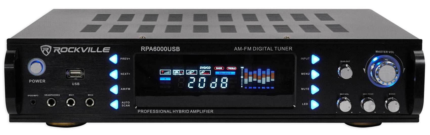 rockville audio amp reviews