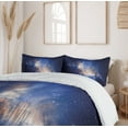 thumbnail image 6 of Ambesonne Galaxy Duvet Cover Sets, Immense Space Hole View, 2-King, Navy Blue, 6 of 7