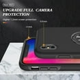thumbnail image 5 of [PST] iPhone XR Ring Case, Hybrid Magnetic Kickstand Case Cover with Invisible Ring Stand, 5 of 5