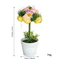 thumbnail image 3 of CoreLiving Spring Home Decor Indoor Easter Table Centerpiece with Artificial Tulips and Decorated Eggs Vintage Farmhouse Pot for Dining Room Living Room Mantel Office, 3 of 4