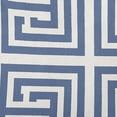 thumbnail image 2 of 18"x18" Simply Daisy Greek Key Poly Indoor/Outdoor Pillow, Blue Qty 1, 2 of 5