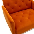 thumbnail image 4 of Accent Chair, Leisure Single Sofa with Rose Golden Feet, 4 of 7
