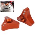 thumbnail image 4 of Bouton de Réglage de Rebond, Aluminium Réglable Anticorrosion avant Léger pour Voiture Orange, 4 of 8