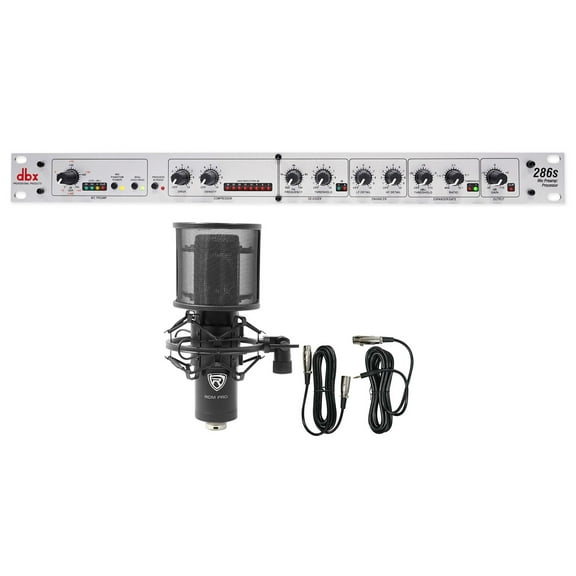 DBX 286S Microphone Mic Pre-Amp Processor 286 S, Phantom Power Condenser Mic