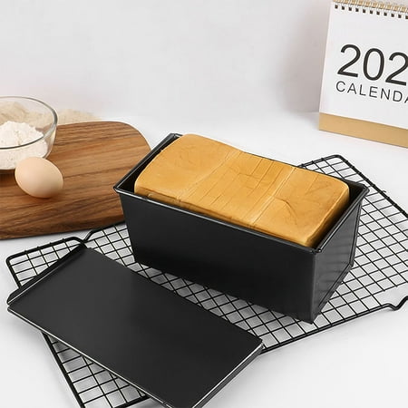 

Bread Pan Loaf Baking Mold Toast Pan Pans Bakeware Box Cake Non Lid Pullman Stick Steel Cheesecake Mould Baker P