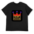 thumbnail image 3 of Team Jesus Vibrant Men's Cotton Short Sleeve HD Print Tee for Casual T-Shirt Crew Neck Top Black XL, 3 of 7