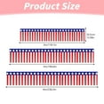 thumbnail image 5 of CMrtew ‌4th of July Decorations Patriotic Foil Fringe Garland (Red, White, Metallic) Hanging Banner & Table Skirt for Memorial Day, Independence Day, Labor Day Party Decor‌, 5 of 9