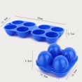 thumbnail image 5 of Hyasfey Portable Egg Container Heavy Duty 2/4/6 Grids Egg Storage Box Kitchen Outdoor Camping Picnic Foldable Eggs Organizer Holder Carrier Case Clip, 5 of 7
