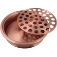 thumbnail image 1 of Mayur Export Acier Inoxydable Acier Inoxydable Mayur Export Plateaux de Communion en Acier Inoxydable, Plateau de Tasse Sacrée pour Églises Mayur Export Fournitures de Communion en Acier Inoxydable (Finition Cuivre), 1 of 1