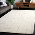 thumbnail image 2 of SAFAVIEH Ebony Francis Geometric Area Rug, Ivory/Gray, 6' x 9', 2 of 7