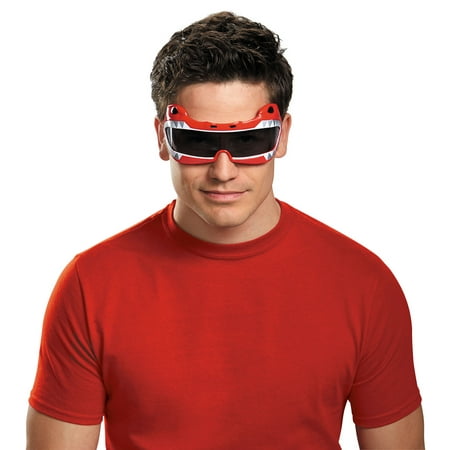 Mighty Morphin Power Rangers Red Ranger Adult Costume Glasses