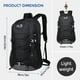 thumbnail image 4 of Mochila de Senderismo Tomshoo 45L Ligera para Acampar, 4 of 7