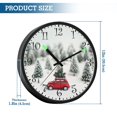 thumbnail image 3 of Voice Activated Clock with Glow Light 12 Inch Large Silent Wall Clock Battery Operated for Home Decor Cute Toy Car and Christmas Tree, 3 of 8