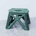 thumbnail image 3 of Hiroekza Collapsible Step Stool, 300lb Capacity Capming Chairs, Portable Collapsible Stool Chair for Outdoor, Camp, Fishing, Bathroom, 3 of 7