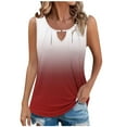 thumbnail image 2 of LiMoi Womens Summer Workout Tops Womens Tank Tops Athletic Womens Tops Trendy Plus Size Plain Shirts Plus Size Shirts for Curvy Women, 2 of 6