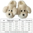 thumbnail image 2 of Pantufla Zapatillas de felpa para perros, zapatillas de animales de dibujos animados, antideslizantes, cómodas para el hogar y el interior Likrtyny Tenis De Mujer Tenis De Hombre, 2 of 7
