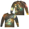 thumbnail image 1 of Star Trek - Battle Ships (Front/Back Print) - Regular Fit Long Sleeve Shirt - Medium, 1 of 2