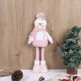 thumbnail image 2 of Muñeco navideño de Papá Noel, muñeco de nieve, muñeco con purpurina, colgante decorativo navideño para escaparate, 2 of 7