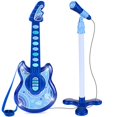thumbnail image 1 of Guitarra de juguete para niños Best Choice Products de 48 cm con soporte para micrófono, 1 of 7