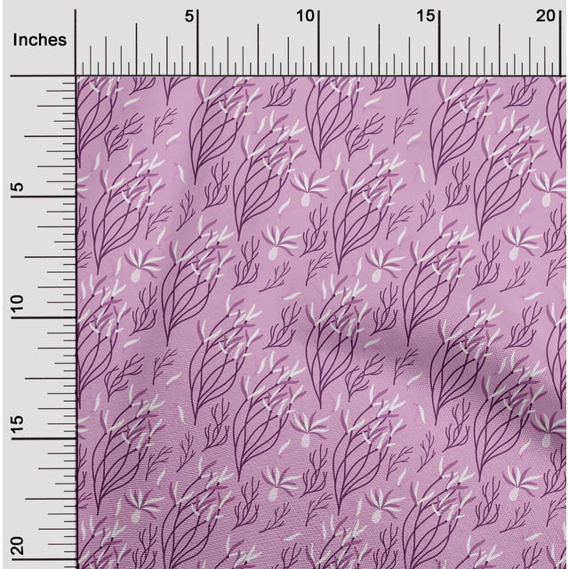 oneOone Polyester Lycra Rose Tissu Robe Tissu Tissu Imprimé par la Cour 56 Pouces de Large
