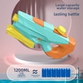 thumbnail image 3 of Pistola de agua Juguetes de pistola de agua para niños Juguetes de playa acuáticos Puesto grande Mercado nocturno Pistola de agua de dinosaurio, 3 of 5