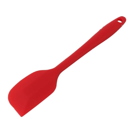 

Kitchen Bakery DIY Cake Cheese Cream Spatula Red 21cm Length Silicone Scraper