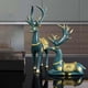 thumbnail image 4 of 2 Estatuas de Ciervos de Estilo Europeo, de Animales, Artesanía de Resina, Esculturas de Alces para Mueble de TV, Decoración para El Hogar Y Zulema Escultura de ciervo, 4 of 8