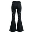 thumbnail image 3 of MuXiKeJi Clothes Girls Flare Jeans High Waist Slim Fit School Uniform Y2K Denim Bell Bottoms Back to School Trousers with Pockets 3-4 Years, 3 of 5