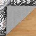 thumbnail image 3 of MeyJey Boho Kitchen Rug and Mat Set 3 Piece, Non-Slip Machine Washable Rugs for Kitchen Floor Dining/Laundry/Living Room, Gray/Brown, 3 of 14