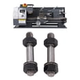thumbnail image 1 of Lathe Double Head Screw Bolt, Top and Bottom Threaded Design High Speed Steel Mini Lathe Gear Double Head Bolt  Compatibility  for Machining, 1 of 7