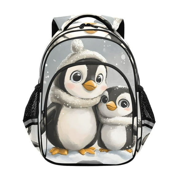 ALAZA Cute Penguins School Backpack Elementary Bag Bookbag Travel Rucksack